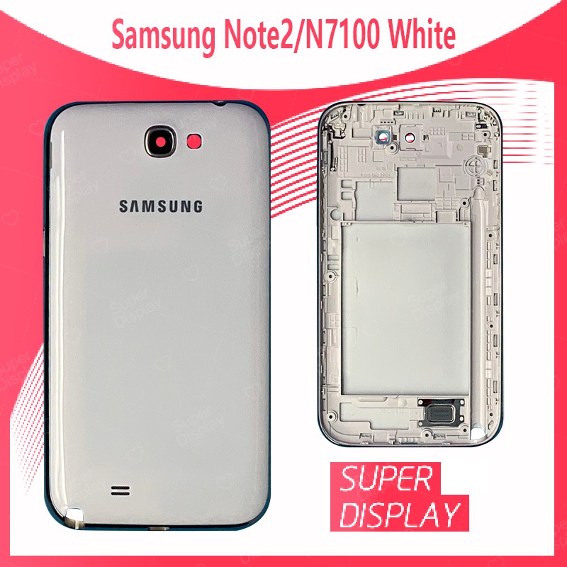 Ốp điện thoại giữa các bộ phận cơ thể samsung Note 2 / n7100 có mặt sau cho màn hình siêu hiển thị n