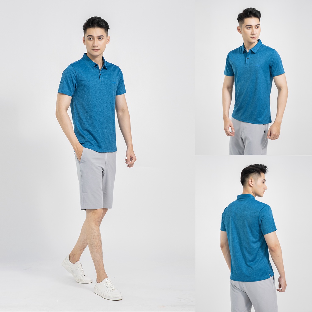 Áo Thun Nam Có Cổ Aristino APS033S1 Polo Nam Ngắn Tay Trơn Màu Vải Polyester Cao Cấp Chất Lượng Dáng Suông Nhẹ Thể Thao