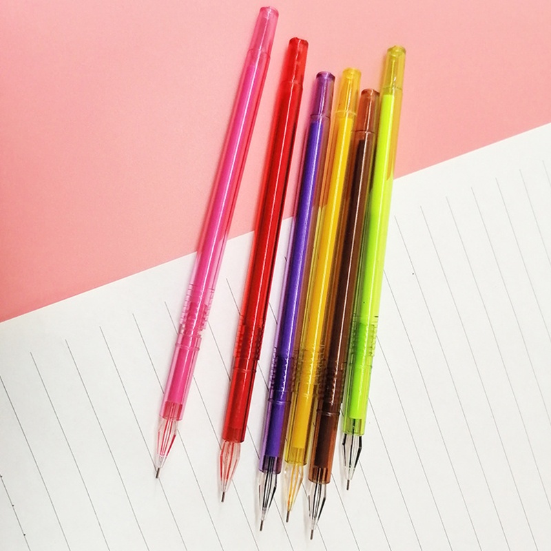 Bút Mực Gel Ngòi 0 35mm Khô Nhanh Đính Kim Cương Sáng Tạo Cho Bé Gái