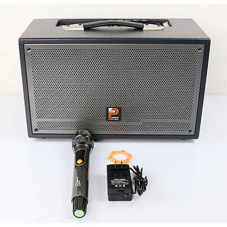 Loa kéo xách tay Prosing W-Silver E – Loa karaoke thùng gỗ cao cấp - Hàng chính hãng