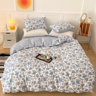 Set chăn ga gối cotton living cao cấp