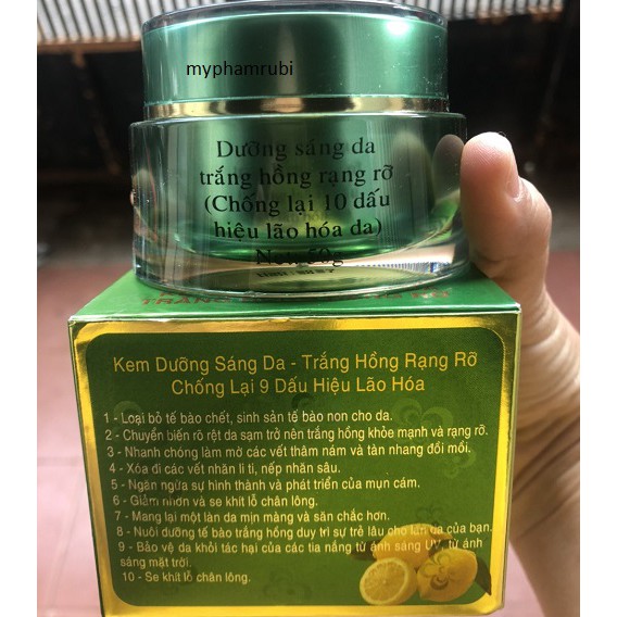 Kem 50g yeshoo trắng da