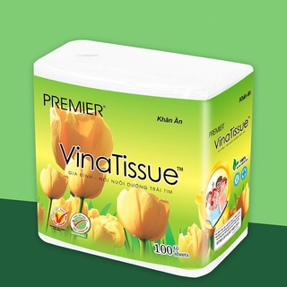 Khăn ăn premier vinatissue 100 tờ) ]