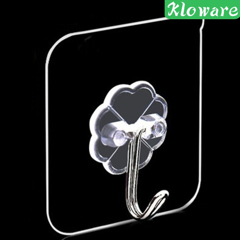 Set 20 Móc Treo Đồ Dùng Trong Suốt Tái Sử Dụng Tiện Lợi