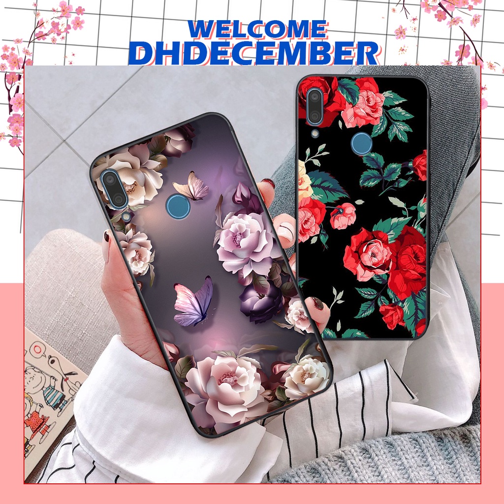 Ốp lưng Huawei Y9 2019 in hình hoa tinh tế , mới mẻ DH DECEMBER