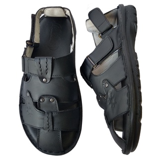Giày Sandal Nam Bít Mũi Da Bò BIGBEN SD84