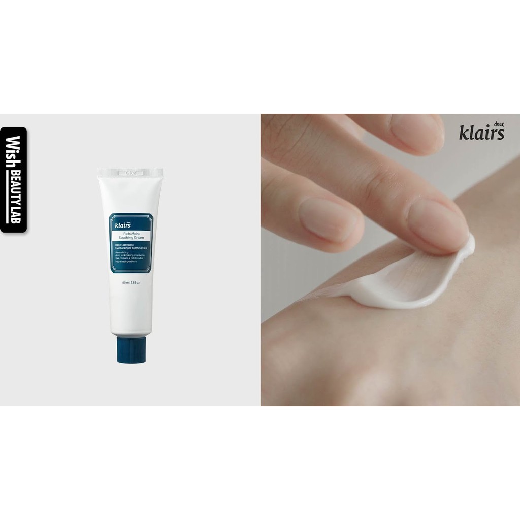 Kem Dưỡng Ẩm Klairs Rich Moist Soothing Cream 80ml