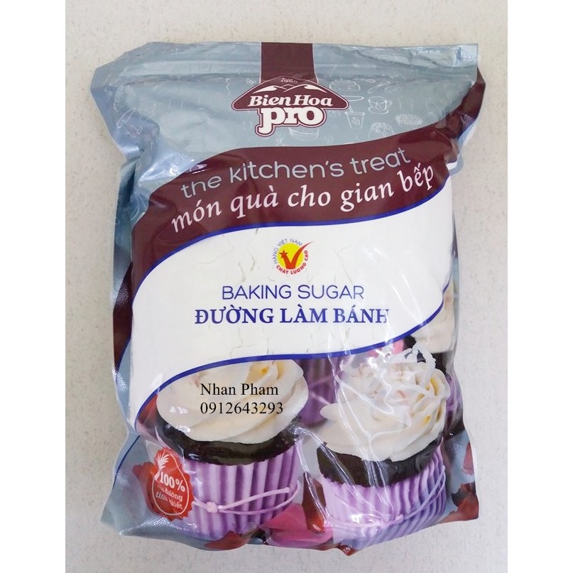 Đường làm bánh (icing sugar) Biên Hoà 1kg