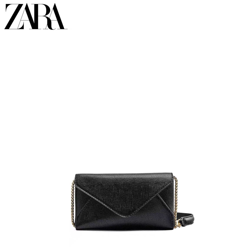 Túi Đeo Chéo Zara Mini Phối Dây Xích Thời Trang Sang Trọng Cho Nữ Ví