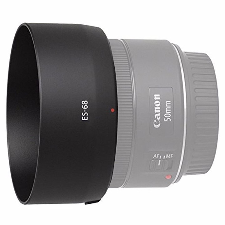 Lens hood loa che nắng ES-68 ống kính Canon 50 f 1.8 STM