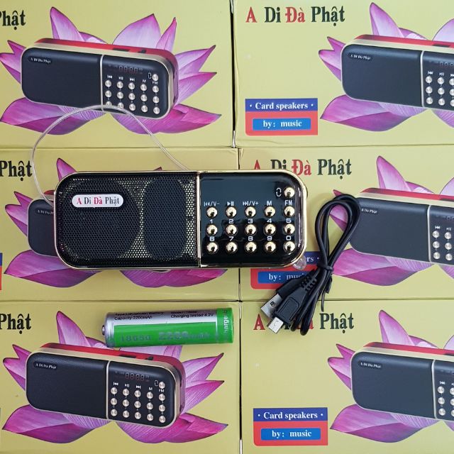 LOA NGHE KINH THẺ NHỚ USB RADIO A100