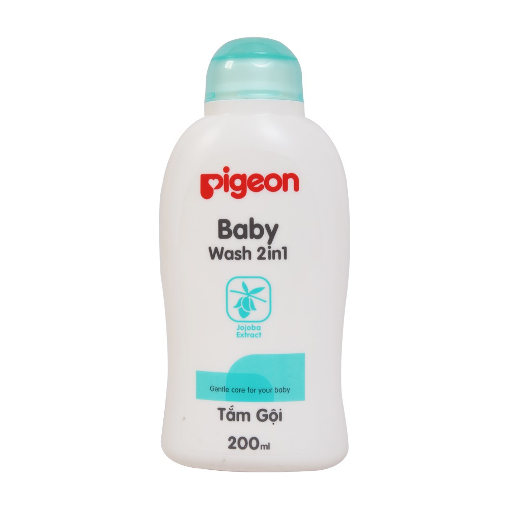 Sữa tắm và gội cho bé Pigeon dịu nhẹ 200ml/700ml 2in1/ Hoa hướng dương/ Jojoba/ VIPKID