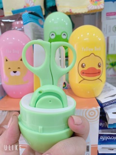Bộ dụng cụ bấm móng tay hình thú cho bé