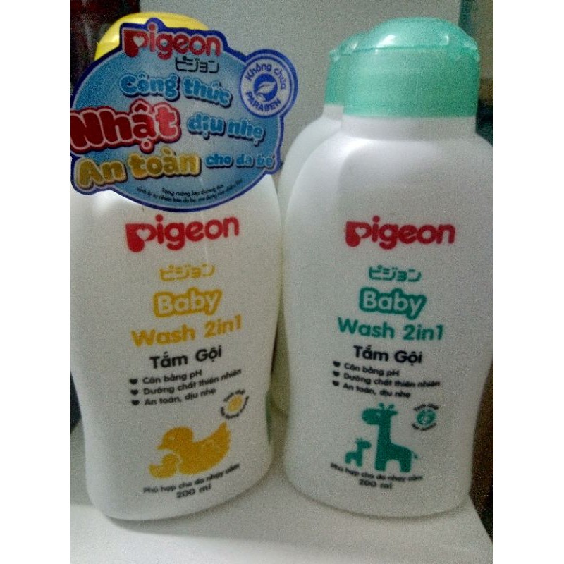 Sữa Tắm gội Pigeon 200ml