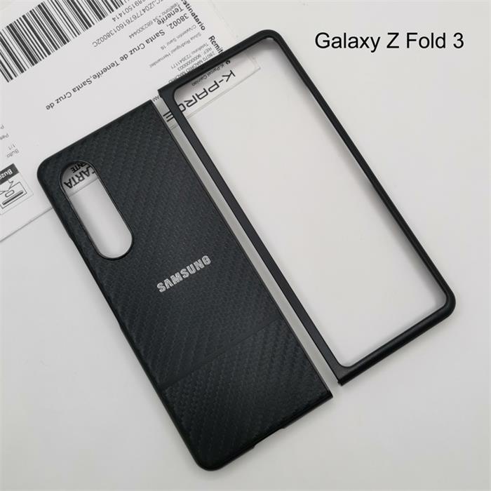 Ốp Điện Thoại Sợi carbon Siêu Mỏng Chống Rơi Cho Samsung Galaxy Z Fold3 Fold2 Fold1 5G