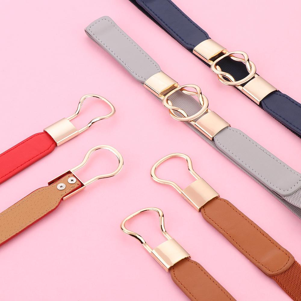 XIANTIN Thắt Lưng Da PU Bản Nhỏ Thiết Kế Mỏng Tùy Chỉnh Thời Trang Cho Nữ