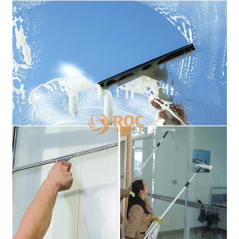 Bộ cây lau kính Cao Cấp 35cm + Cây nối 1,2m