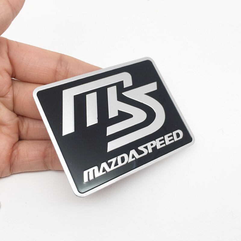 Logo 3D Bằng Nhôm Trang Trí Xe Hơi Mazda Speed 6 CX-5 CX5 CX3 7 2018