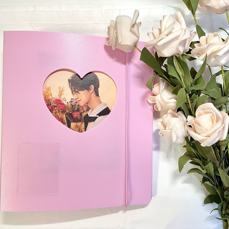 Sổ Còng Binder Cuốn Album Ảnh 2 Lỗ Khổ A5 DIY Tiện Dụng