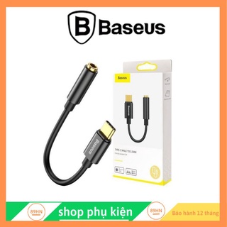 Jack chuyển đổi tai nghe chính hãng baseus type-c sang cổng 3.5mm baseus l54 cho các máy adroid