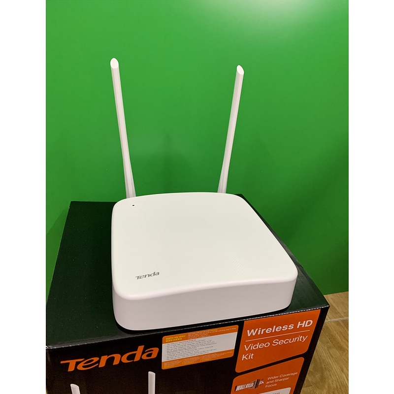 Trọn bộ 4 Camera IP Wifi Tenda 3MB 2K siêu nét K4W-3TC - Chính hãng TENDA