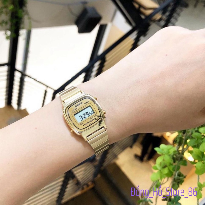 [Thẻ BH 12 Tháng] Đồng Hồ Điện Tử Casio Nữ LA_670 Bản Mini Nhẹ Nhàng, Phong Cách Trẻ Trung , Thanh Lịch, 30mm, 2 Màu. | BigBuy360 - bigbuy360.vn