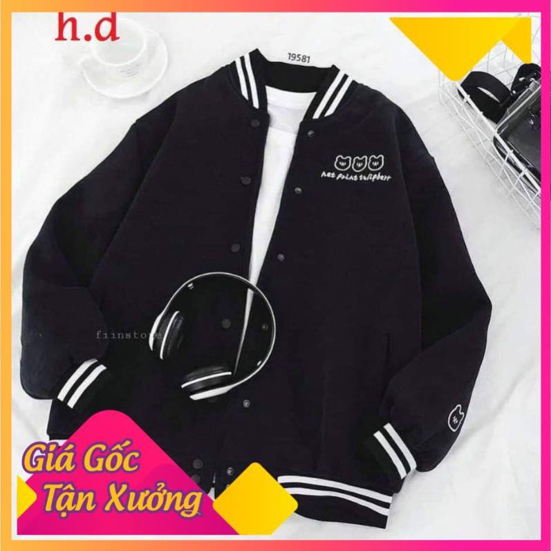 áo khoác bomber thời trang thu đông nam nữ - áo bomber gió gấu hàng 1 lớp form rộng, unisex, freesize giá rẻ nhất | BigBuy360 - bigbuy360.vn