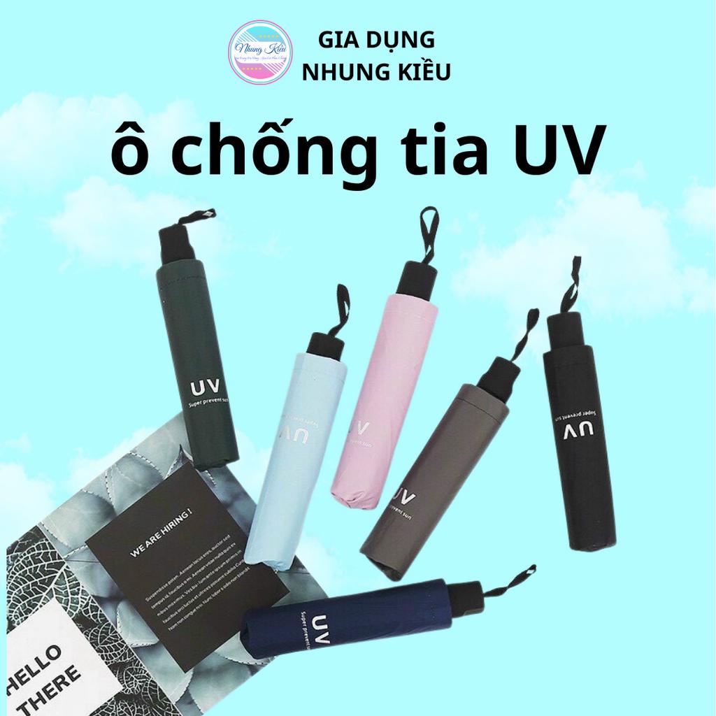 Ô dù, Ô che mưa, Dù che nắng ngoài trời, chống tia uv mini, cao cấp, dù gấp gọn hình siêu xinh cao cấp