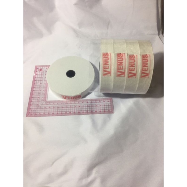 Chun cạp quần chính hãng VENUS trắng đen từ 1,5F - 5F - Cuộn 10m