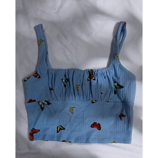 Áo thun crop top f21