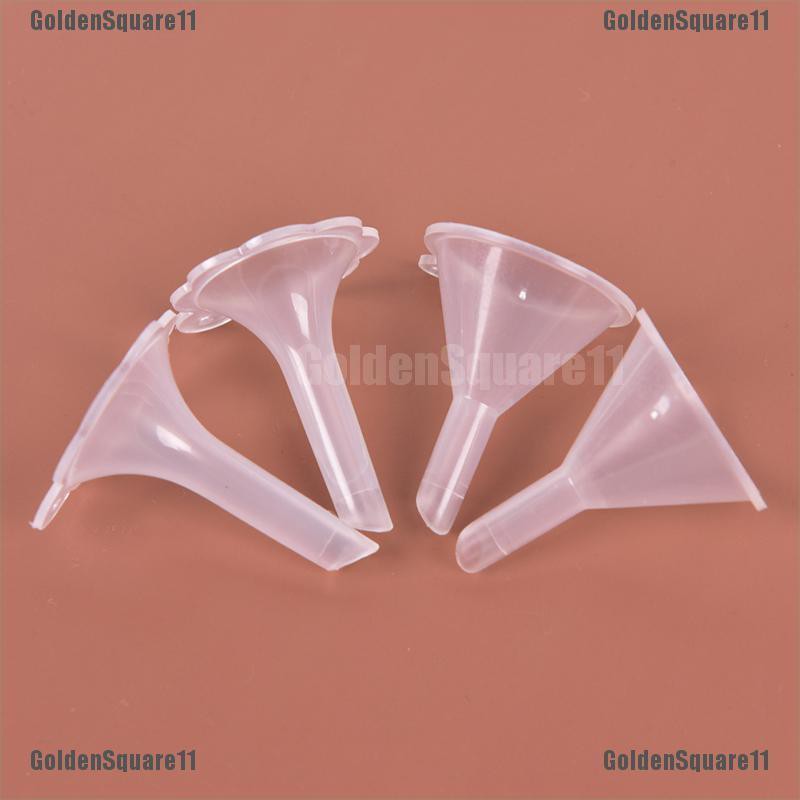 Set 10 Phễu Nhựa Nhỏ Dễ Thương Dùng Chiết Nước Hoa / Dầu Thơm