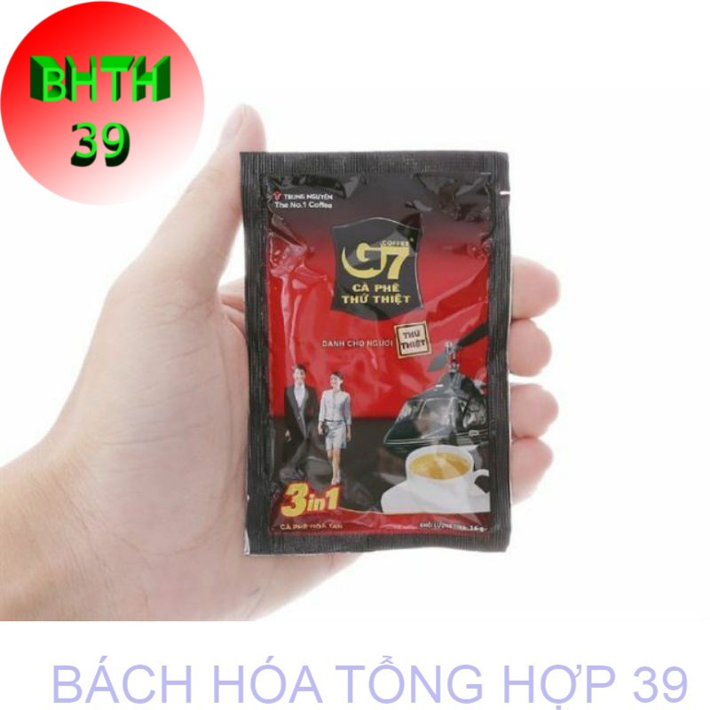 (có tem xác thực) Cafe Trung Nguyên - cà phê G7 bịch 50 gói