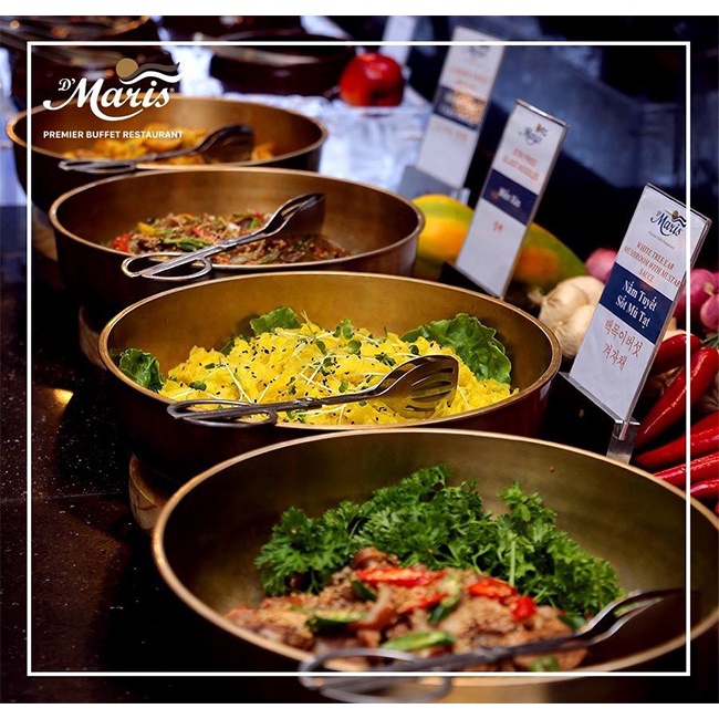 HCM  D’Maris Phú Mỹ Hưng - Buffet Hải Sản Cao Cấp