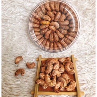 500GRAM HẠT ĐIỀU RANG MUỐI, XẾP HỘP (380-410 HẠT/KG) LOẠI 1