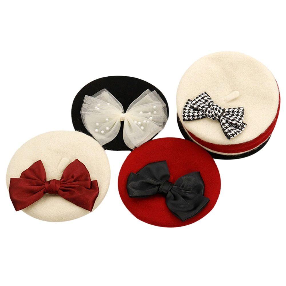 Mũ Beret Giữ Ấm Tai Có Thể Điều Chỉnh Thời Trang Cho Thú Cưng