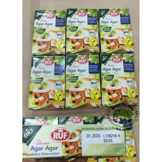 Bột agar (rau câu) hữu cơ ruf