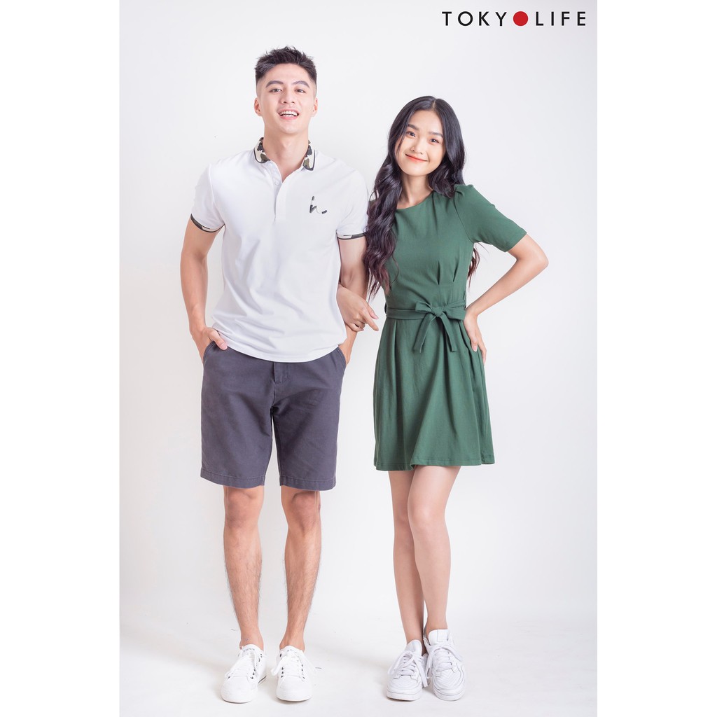 [Mã WABRTKL12 giảm 10% đơn 250K] Áo Polo Nam TOKYOLIFE cổ Đức phối màu E7POL002G | BigBuy360 - bigbuy360.vn