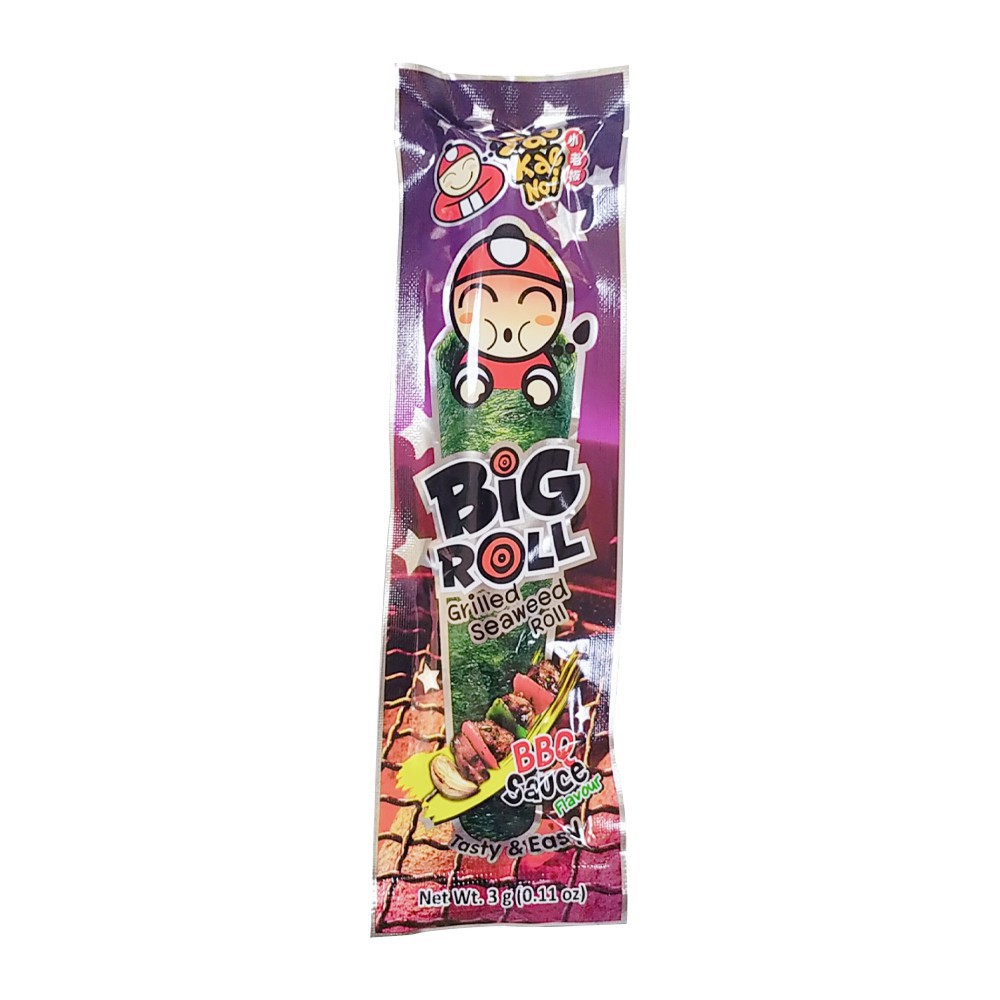 Rong biển Tao Kae Noi BIG ROLL 3,6g - Vị BBQ