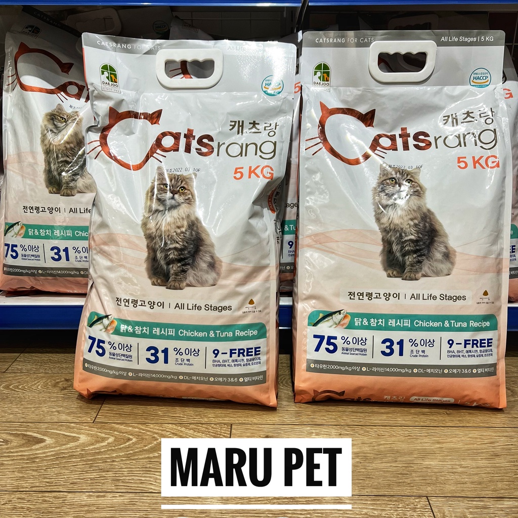 Thức ăn cho mèo catrang hạt catsrang 5kg