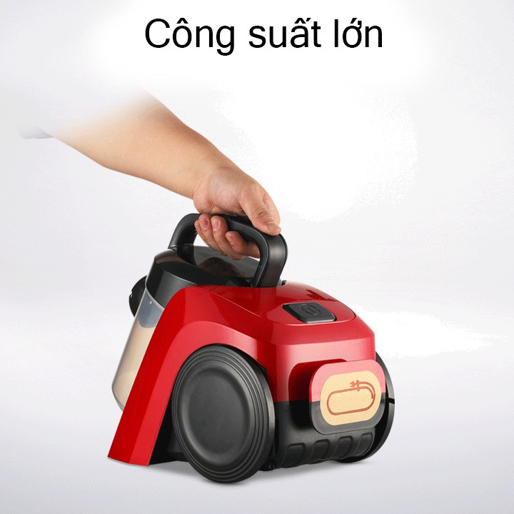 Máy hút bụi gia đình [BH 12 tháng] công suất 1000W có bánh xe T150