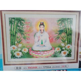 Tranh đá mẹ quan âm yn5444