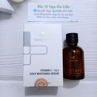 ✅[CHÍNH HÃNG] SERUM DƯỠNG TRẮNG SÁNG DA GOODNDOC VITAMIN C-16.5 DAILY WHITENING SERUM