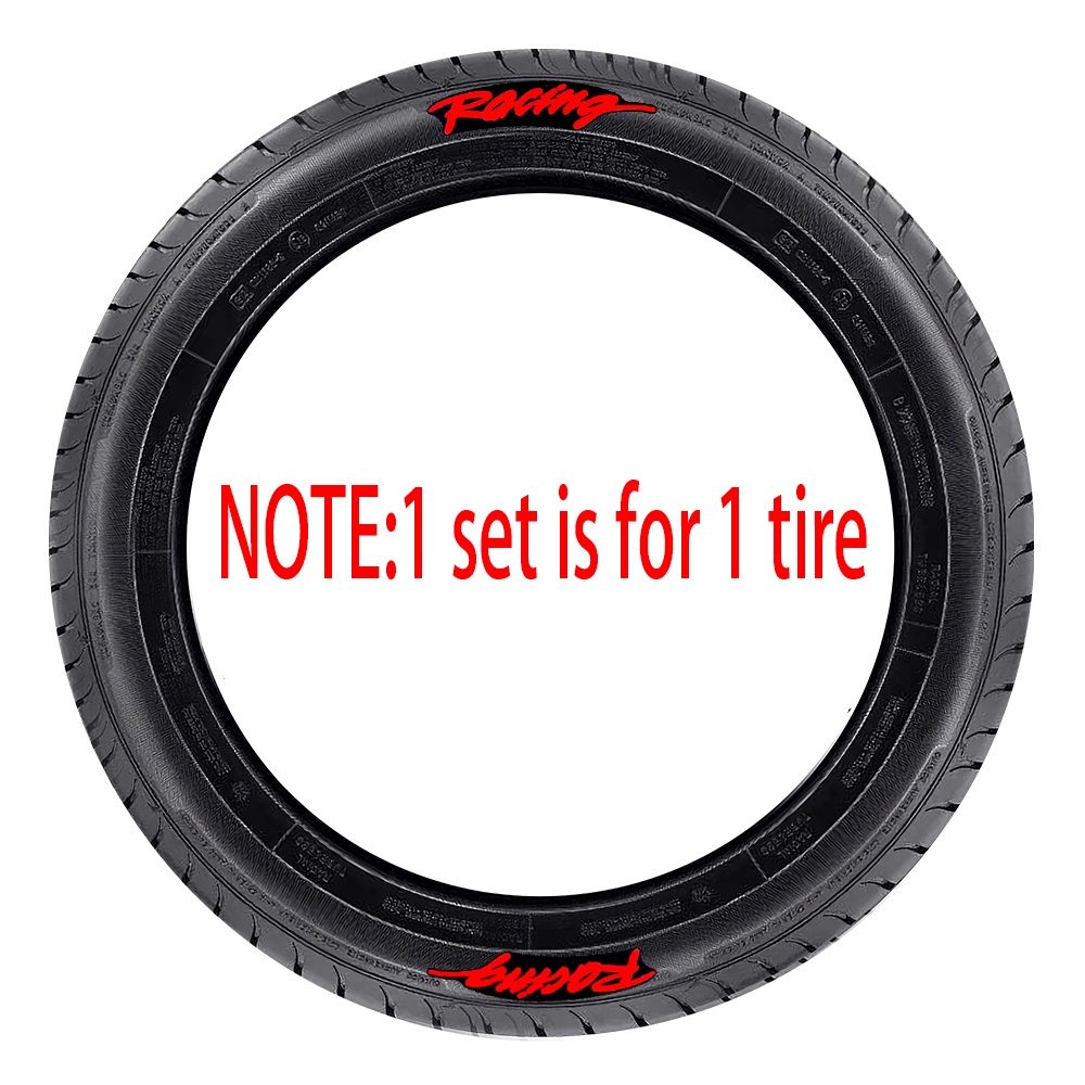 1 Set Đề Can In Chữ Dùng Để Trang Trí Xe Mô Tô / Xe Hơi / Xe Máy
