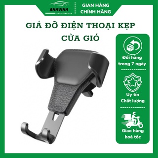 Giá đỡ điện thoại kép gắn cửa điều hoà ô tô - Anh Vinh Auto