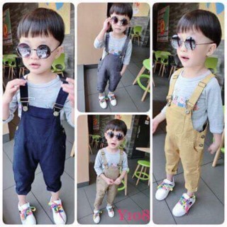 Quần yếm bé trai bé gái