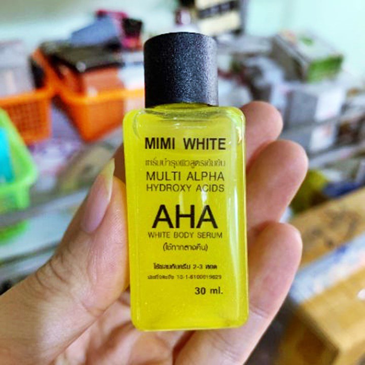 [Sỉ-Rẻ] Tinh Chất Mimi White AHA White Body Serum 30ml – LQ331 [Lẻ-Sỉ]