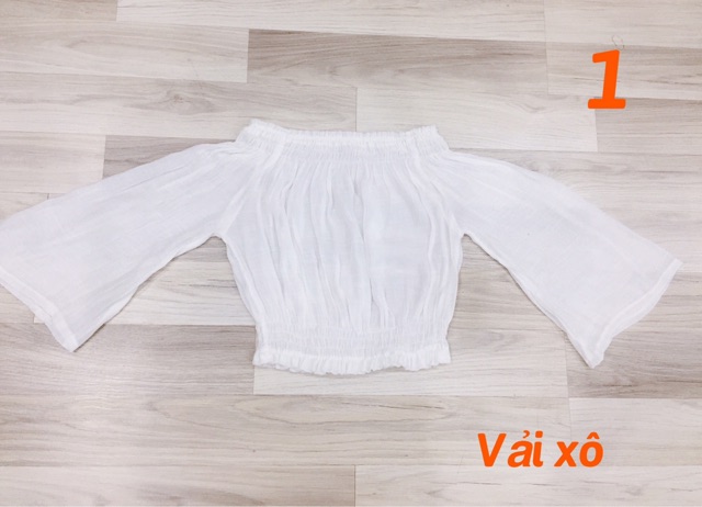 Áo trễ vai tay lở
