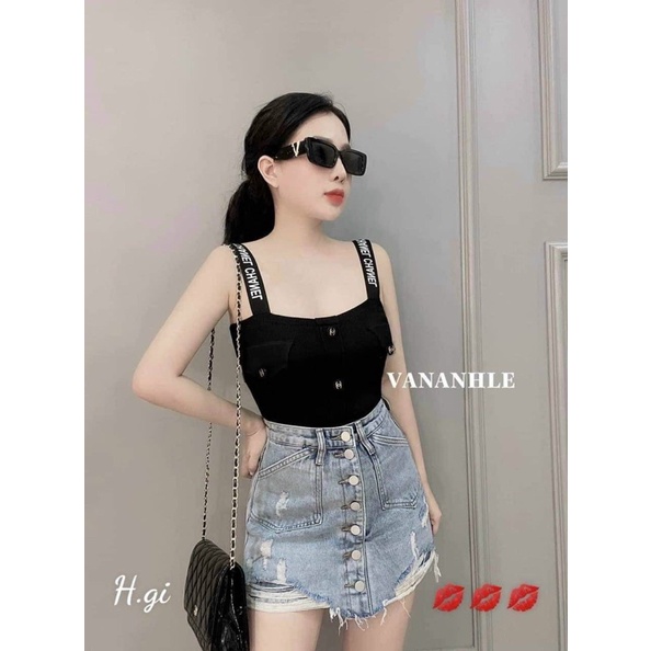 Áo len Hai dây khuy túi giả, vai chữ Chen nồ A097