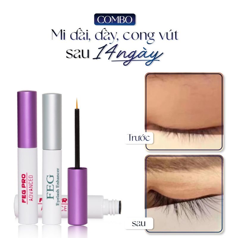 [Chính Hãng ] ComBo 2 dưỡng mi dài cong toàn diện