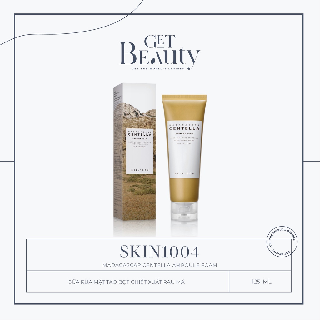 SỮA RỬA MẶT TẠO BỌT CHIẾT XUẤT RAU MÁ SKIN1004 MADAGASCAR CENTELLA AMPOULE FOAM 125ML | BigBuy360 - bigbuy360.vn
